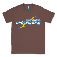 Chestnut vintage styled san diego chargers Classic Tee - lanVoArt