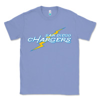 Colony Blue vintage styled san diego chargers Classic Tee - lanVoArt