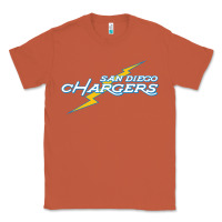 Copper vintage styled san diego chargers Classic Tee - lanVoArt