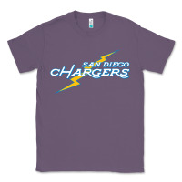 Lavender vintage styled san diego chargers Classic Tee - lanVoArt