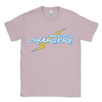 Lilac vintage styled san diego chargers Classic Tee - lanVoArt