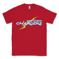 Red vintage styled san diego chargers Classic Tee - lanVoArt