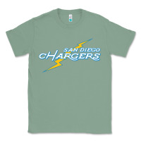 Sage vintage styled san diego chargers Classic Tee - lanVoArt
