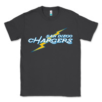 Smoke vintage styled san diego chargers Classic Tee - lanVoArt