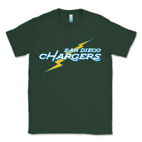 Sports Green vintage styled san diego chargers Classic Tee - lanVoArt