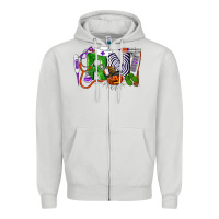 Dove Grey Halloween RN Registered NurseHalloween RN Register Zipper Hoodie - LillyAllenDesigns