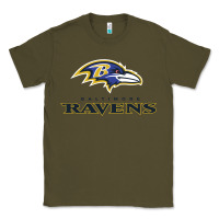 Army Green the ravens teams Classic Tee - lanVoArt
