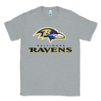 Heather Grey the ravens teams Classic Tee - lanVoArt