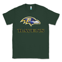 Sports Green the ravens teams Classic Tee - lanVoArt