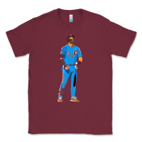 Burgundy bryce harper powder blue Classic Tee - lanVoArt