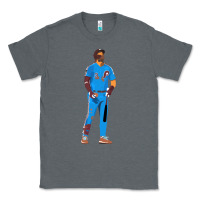 Charcoal Heather bryce harper powder blue Classic Tee - lanVoArt