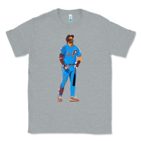 Heather Grey bryce harper powder blue Classic Tee - lanVoArt