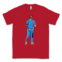 Red bryce harper powder blue Classic Tee - lanVoArt