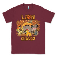 Burgundy lion guard   cave painting Classic Tee - lanVoArt