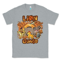 Heather Grey lion guard   cave painting Classic Tee - lanVoArt