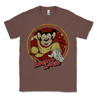 Chestnut distressed mighty Classic Tee - lanVoArt