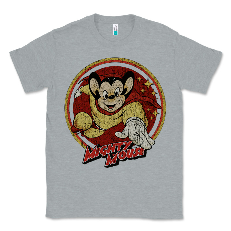 Distressed Mighty Classic Tee by lanVoArt | Teevron