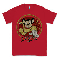 Red distressed mighty Classic Tee - lanVoArt