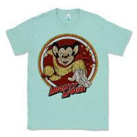 Seafoam distressed mighty Classic Tee - lanVoArt
