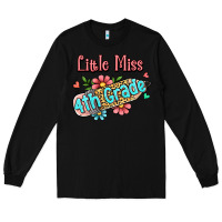 Black little miss fourth grade Long Sleeve Tee - Jasminsmagicworld