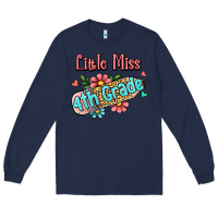 Navy little miss fourth grade Long Sleeve Tee - Jasminsmagicworld