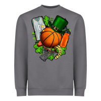 Storm St. Patrick's Day Basketball Heavyweight Sweatshirt - FaDigitalArtStudio