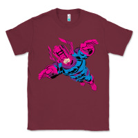 Burgundy galactus Classic Tee - lanVoArt