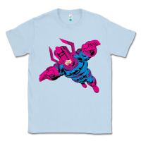 Dusty Blue galactus Classic Tee - lanVoArt