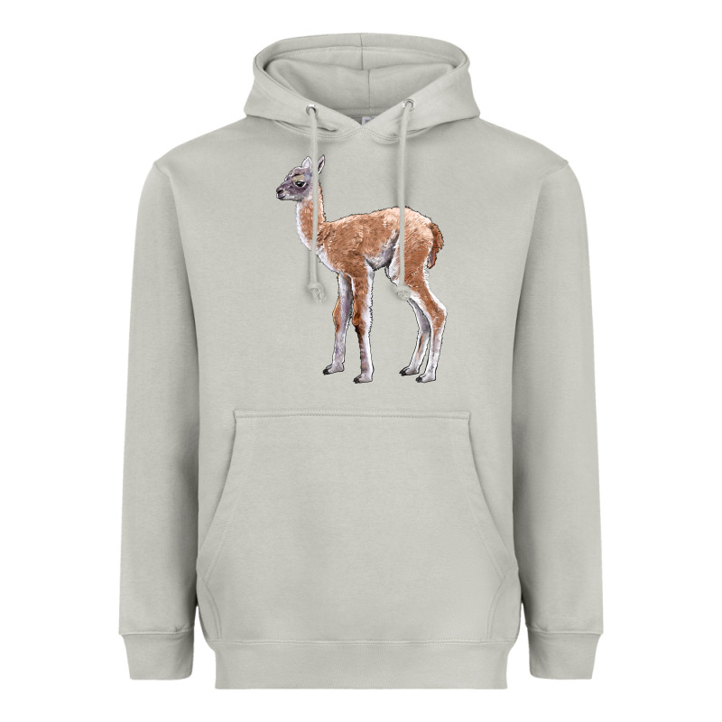 Guanaco Llama Baby Heavyweight Hoodie by LillyAllenDesigns | Teevron