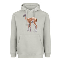 Moon Dust Guanaco Llama Baby Heavyweight Hoodie - LillyAllenDesigns