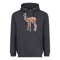 Smoke Guanaco Llama Baby Heavyweight Hoodie - LillyAllenDesigns