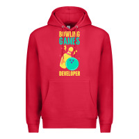 Cardinal Bowling Games Developer Premium Hoodie - lanVoArt