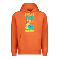Carrot Bowling Games Developer Premium Hoodie - lanVoArt
