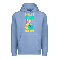 Colony Blue Bowling Games Developer Premium Hoodie - lanVoArt