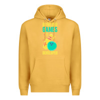 Mustard Bowling Games Developer Premium Hoodie - lanVoArt