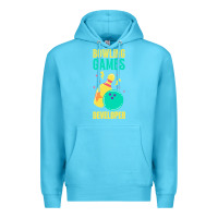 Ocean Blue Bowling Games Developer Premium Hoodie - lanVoArt