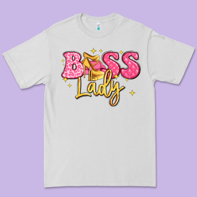 Boss Lady Premium Tee Designed By Lillyallendesigns