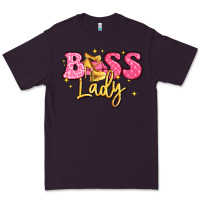Plum boss lady Premium Tee - LillyAllenDesigns