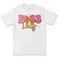 White boss lady Premium Tee - LillyAllenDesigns