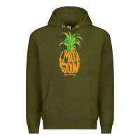 Army Green vintage psych pineapple of gus c'mon son! crazy lover gift t shirt Premium Hoodie - lanVoArt