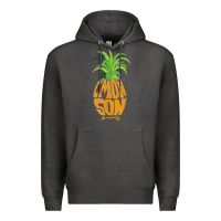 Charcoal Heather vintage psych pineapple of gus c'mon son! crazy lover gift t shirt Premium Hoodie - lanVoArt