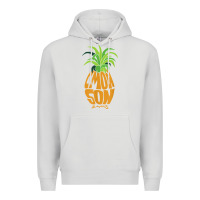 Dove Grey vintage psych pineapple of gus c'mon son! crazy lover gift t shirt Premium Hoodie - lanVoArt