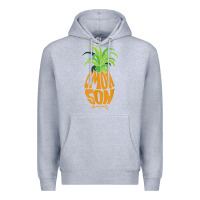 Heather Grey vintage psych pineapple of gus c'mon son! crazy lover gift t shirt Premium Hoodie - lanVoArt