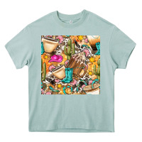 Arona western cowgirl coffee cup with cowhide seamless pattern bbs Heavy Core Tee - BundleAndBundleShop