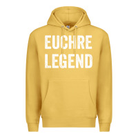 Antique Gold Euchre Legend Best Euchre Card Board Game Player Gift Premium Hoodie - lanVoArt