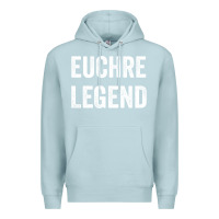 Blue Mist Euchre Legend Best Euchre Card Board Game Player Gift Premium Hoodie - lanVoArt