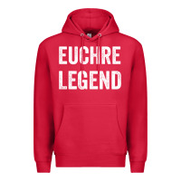 Cardinal Euchre Legend Best Euchre Card Board Game Player Gift Premium Hoodie - lanVoArt