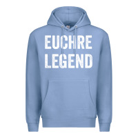 Colony Blue Euchre Legend Best Euchre Card Board Game Player Gift Premium Hoodie - lanVoArt