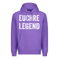 Purple Euchre Legend Best Euchre Card Board Game Player Gift Premium Hoodie - lanVoArt