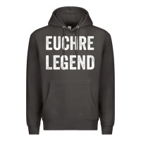 Smoke Euchre Legend Best Euchre Card Board Game Player Gift Premium Hoodie - lanVoArt